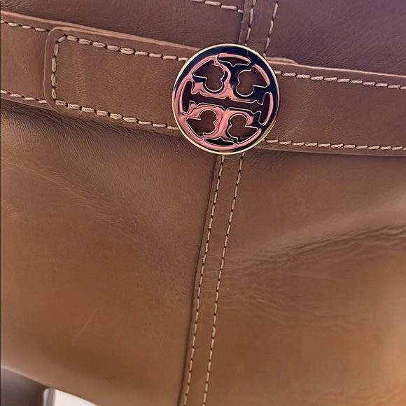Tory Burch Tan Leather Ankle Boots - Picture 3 of 9